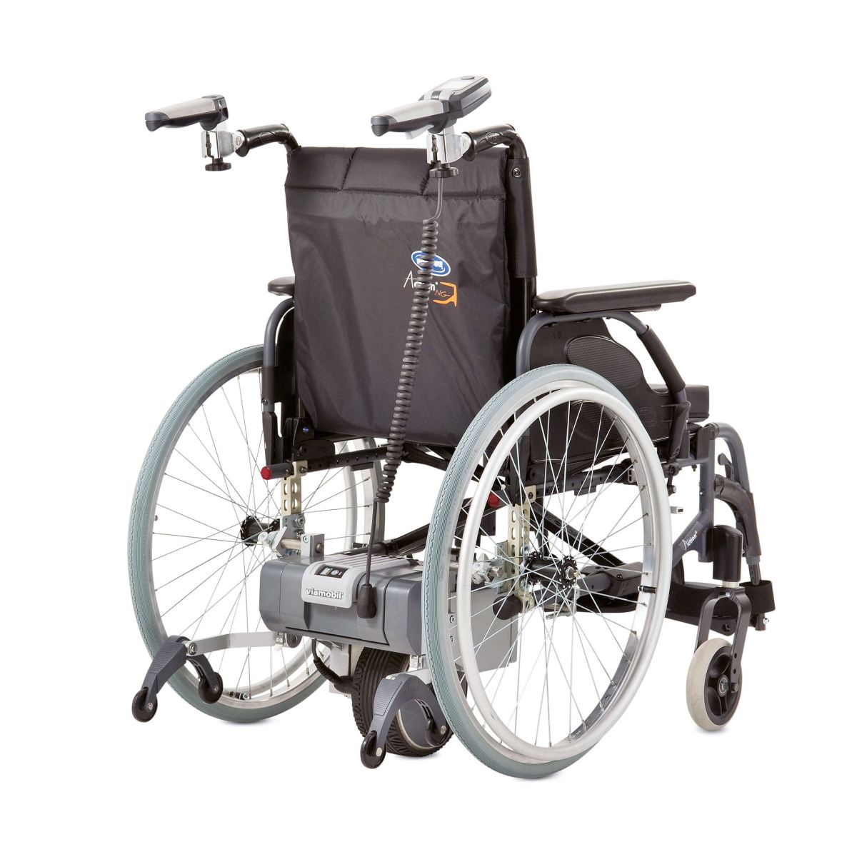 Alber Viamobil - napęd wspomagający do wózka inwalidzkiego